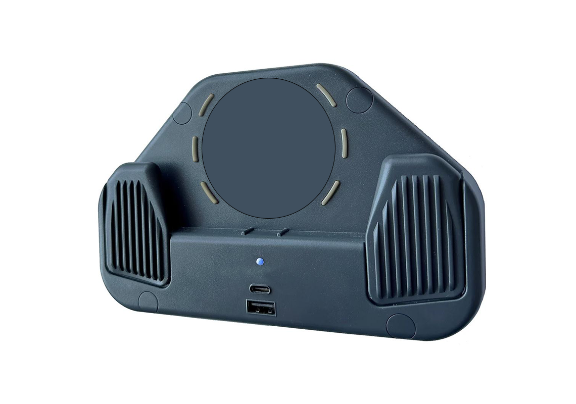 Wireless and USB charging device for the comfort on bus/car